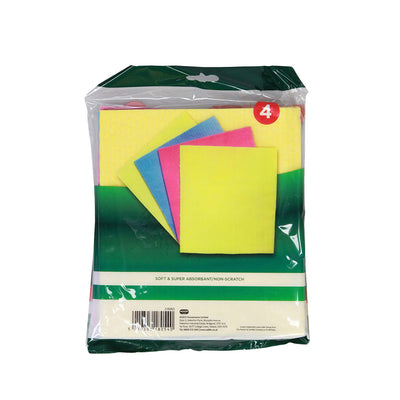 Fairy Original Eco Cellulose Cleaning Cloths 4PK