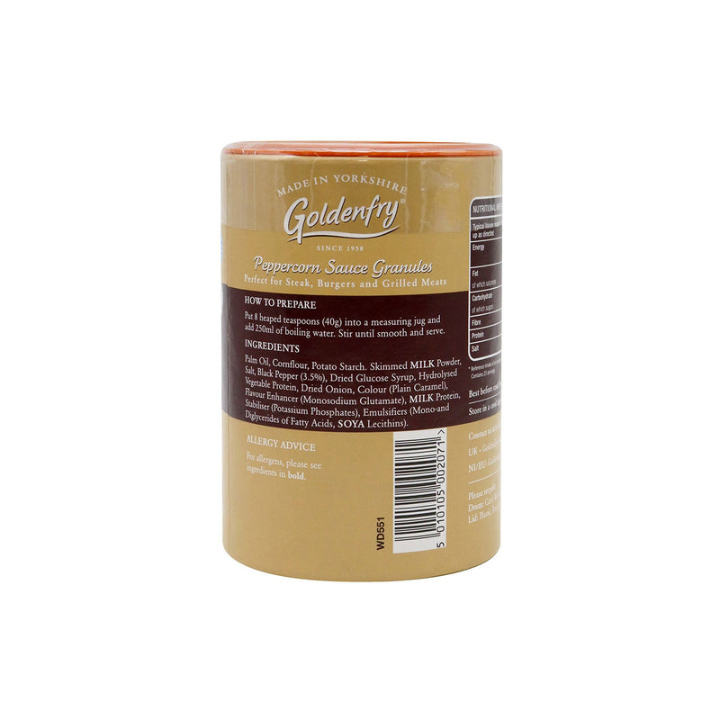 Goldenfry Peppercorn Sauce Granules 160g