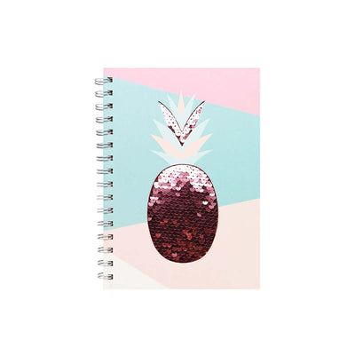 A5 Wiro Sequins Notebook