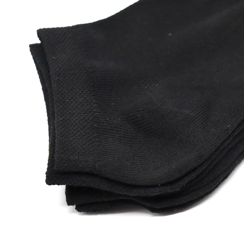 Ladies Black Trainer Socks 3PK Size 4-8