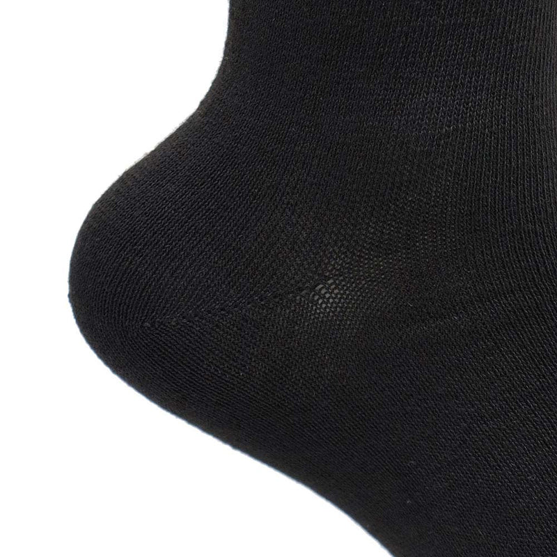 Ladies Black Socks 3PK Size 4-8