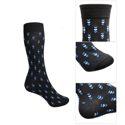 Mens Stripe Design Casual Socks 3PK Size 6-11