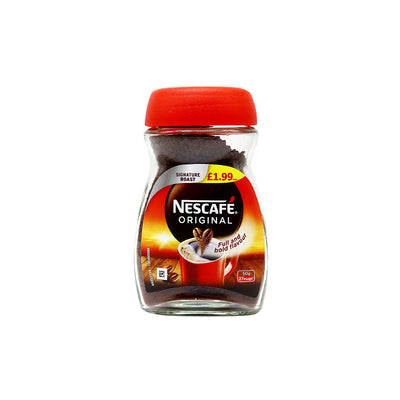 Nescafe Original Instant Black Coffee 50g x 2Pack