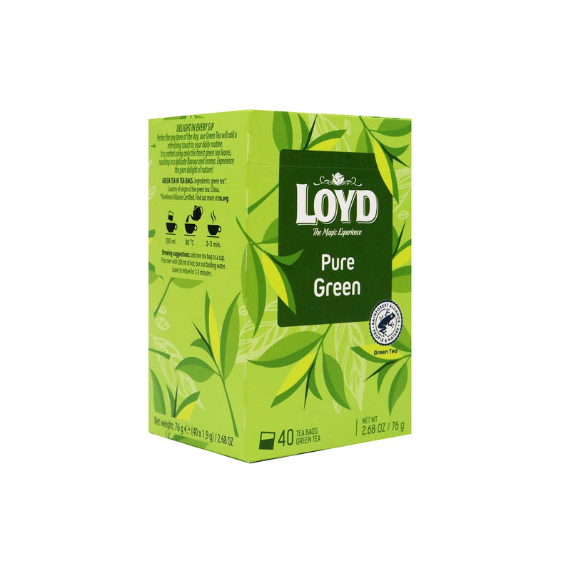 Loyd Pure Green Tea Bag 40S