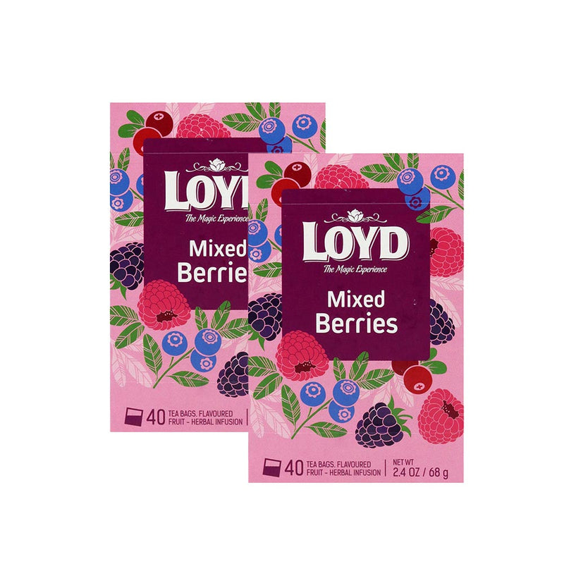 Loyd Mixed Berries Tea Bag 40S