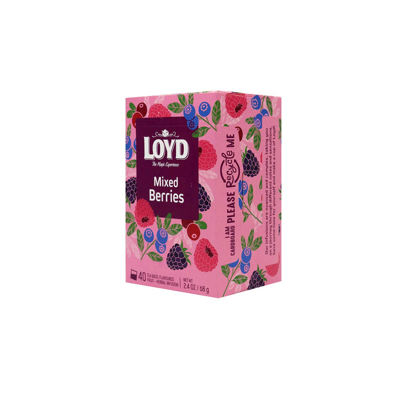 Loyd Mixed Berries Tea Bag 40S