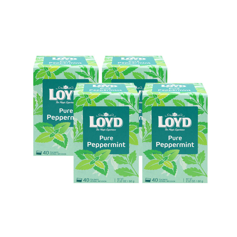 Loyd Pure Peppermint Herbal Tea Bag 40S x 4PK