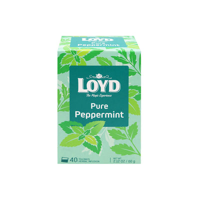 Loyd Pure Peppermint Herbal Tea Bag 40S x 4PK