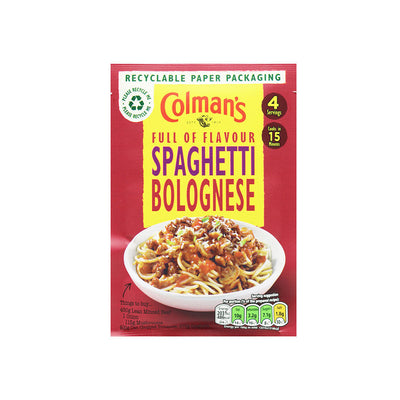 Colman's Spaghetti Bolognese Recipe Mix 44g x 4PK