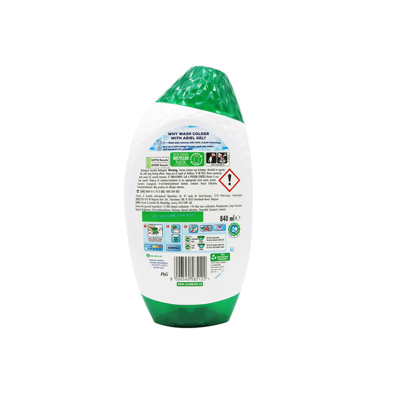 Ariel Fresh Meadow Cold Washing Gel 24 Washes 840ML