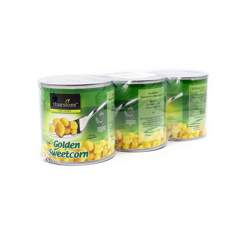 Thurstons Golden Sweetcorn Pack of 3