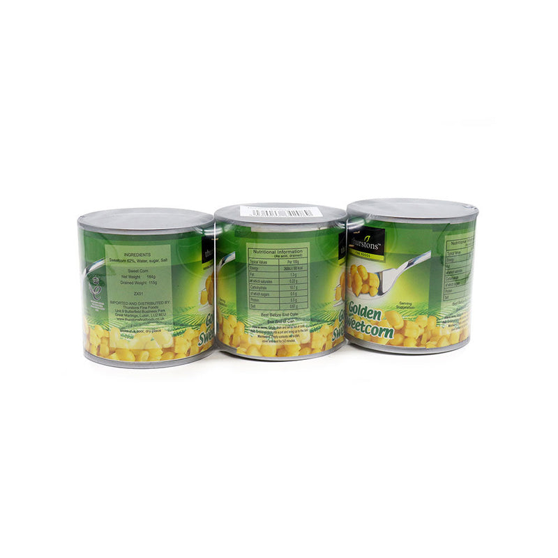 Thurstons Golden Sweetcorn Pack of 3