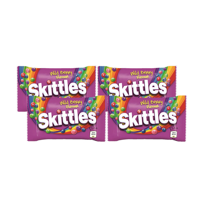 Skittles Wild Berry Vegan Chewy Sweets 45g