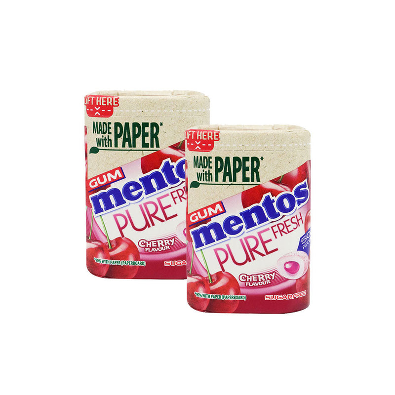 Mentos Pure Fresh Cherry Chewing Gum 97g