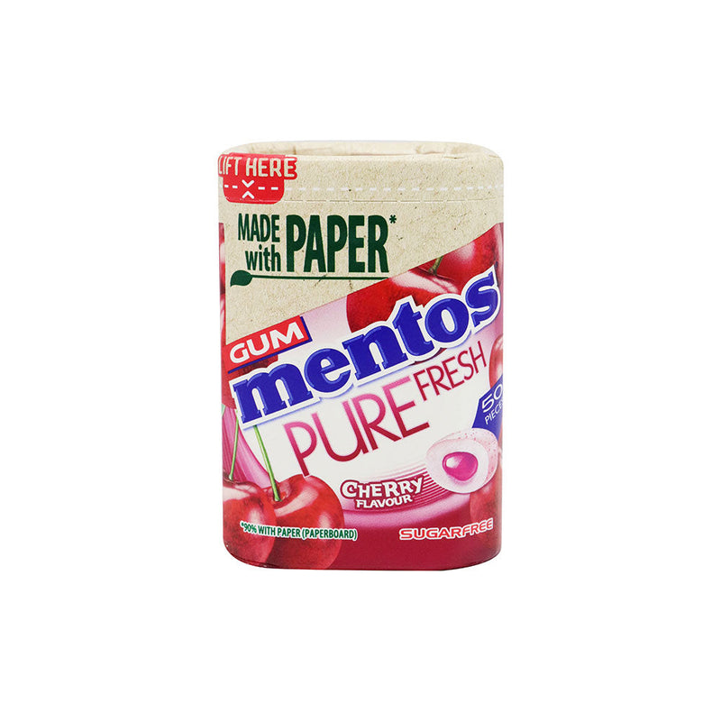 Mentos Pure Fresh Cherry Chewing Gum 97g