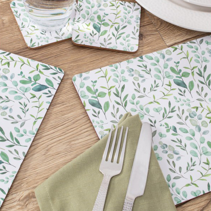 Eucalyptus Dinner Placemat 29x21.5CM 4Pack