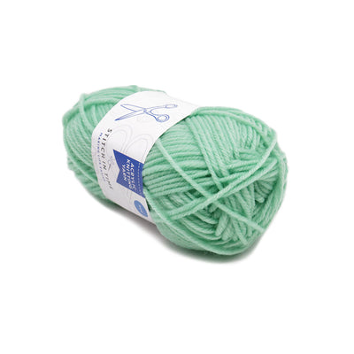 Acrylic Knitting Yarn 50g Baby Mint x 3PK