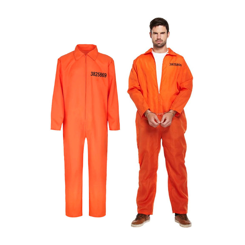 Mens Halloween Prison Overall