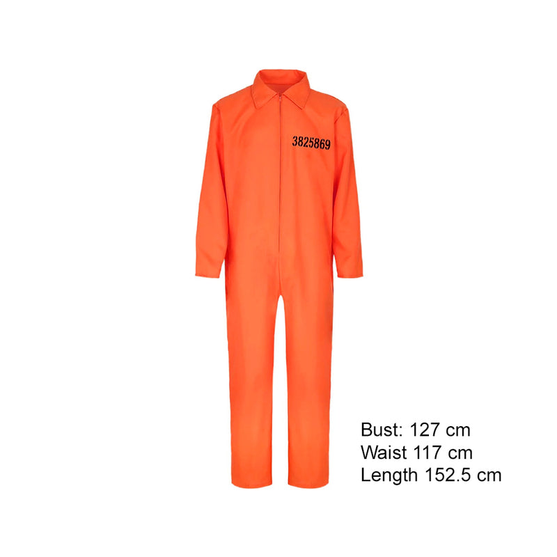 Mens Halloween Prison Overall