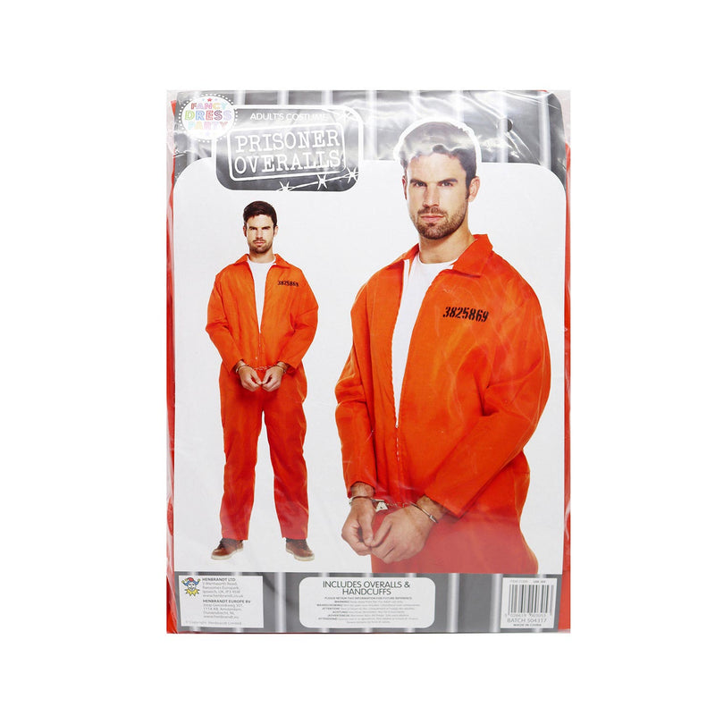 Mens Halloween Prison Overall