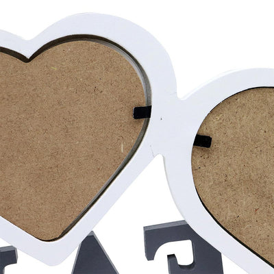 Heart Wooden Family Photo & Picture Holder