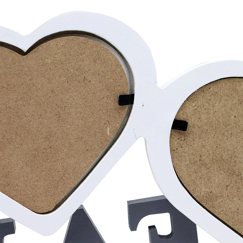 Heart Wooden Family Photo & Picture Holder