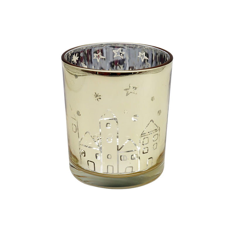 Gold Votive Tealight Holder 8x9CM