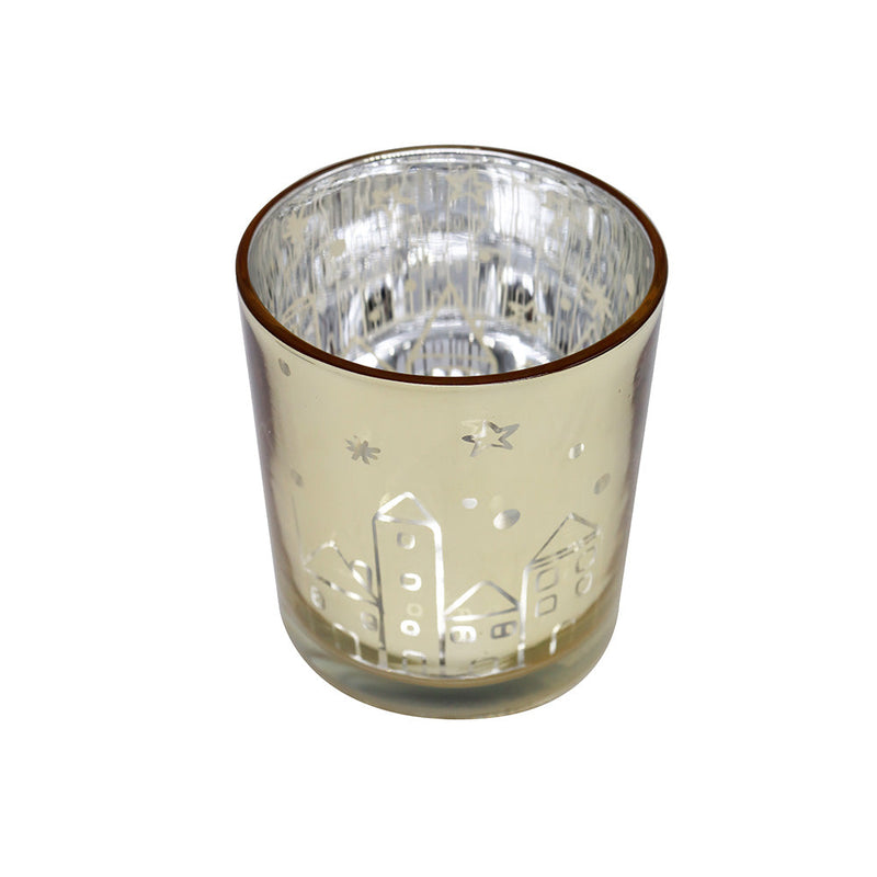 Gold Votive Tealight Holder 8x9CM