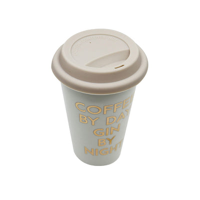 Ceramic Double Wall Travel Mug