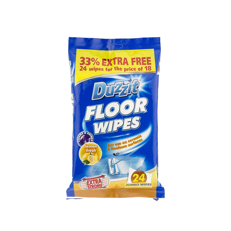 Duzzit Floor Wipes 24PK