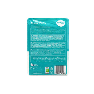 Interlude Maxi Pads Size 1 Without Wings 10S x 6PK