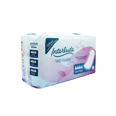 Interlude Lady Comfort Incontinence Pads Extra Pads 10S