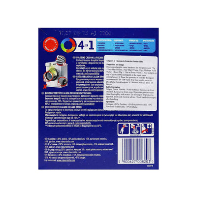 Calgon 4 in 1 Washing Machine Water Softener Tablets 500g