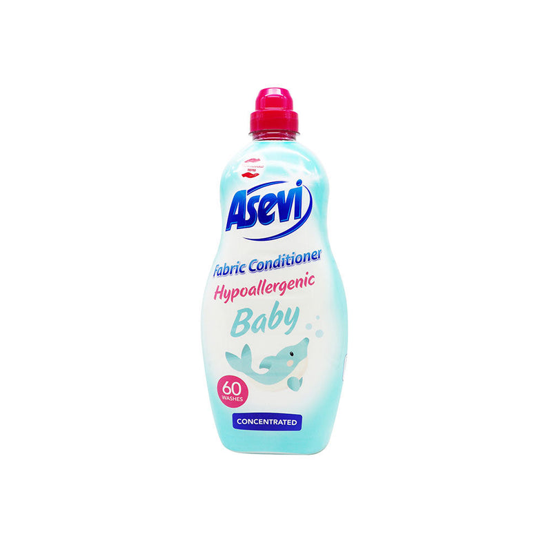 Asevi Fabric Softener Laundry Conditioner Concentrated Hypoallergenic Baby 60W 1380ML