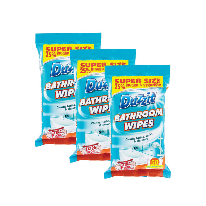 Duzzit Bathroom Wipes 50PK