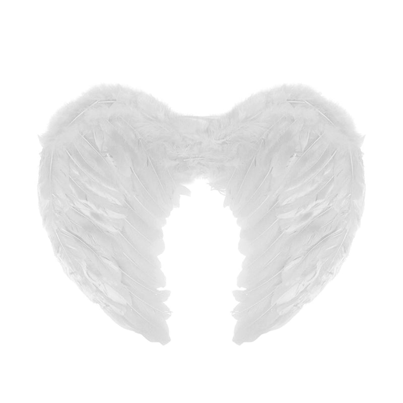 Adult White Angel Feather Wings