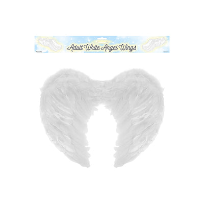 Adult White Angel Feather Wings