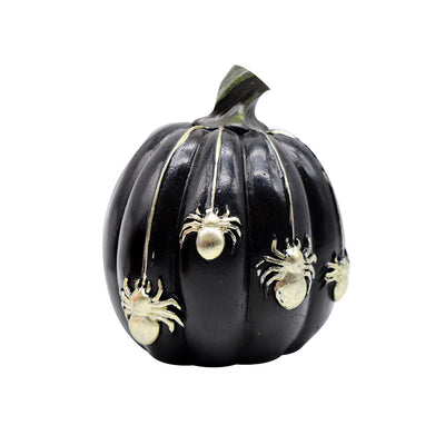 Halloween Spider and Bat Pumpkin Decoration
