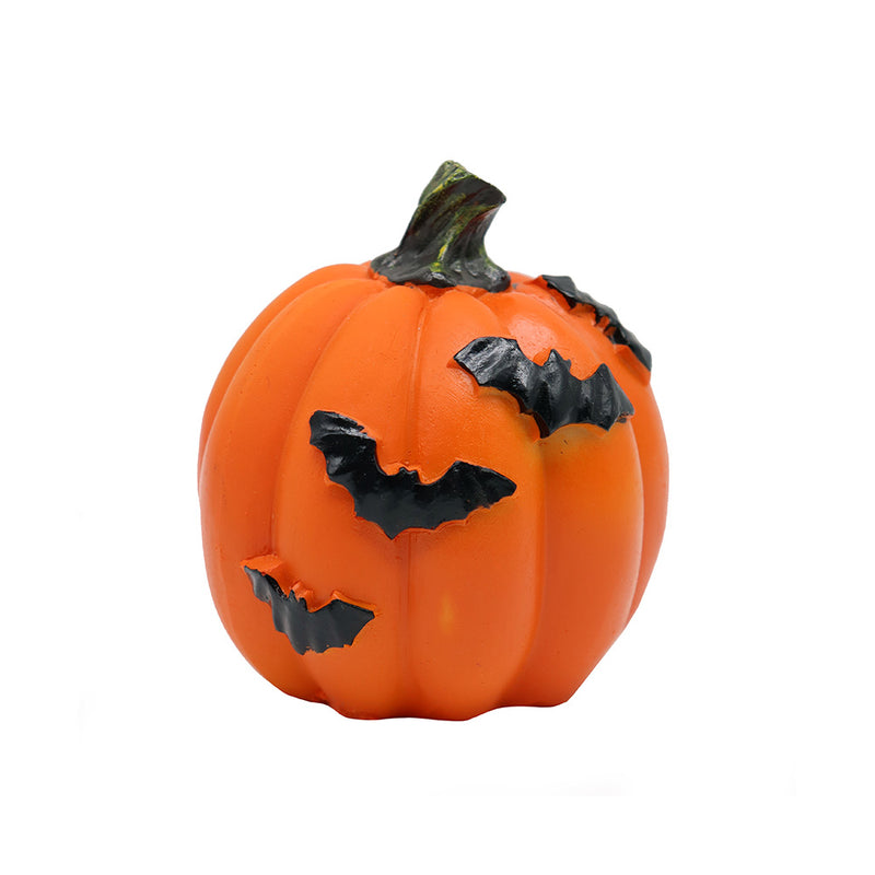 Halloween Spider and Bat Pumpkin Decoration