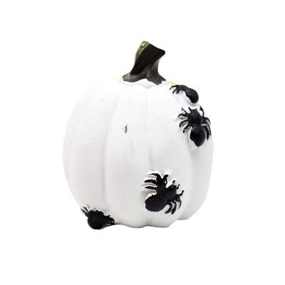 Halloween Spider and Bat Pumpkin Decoration