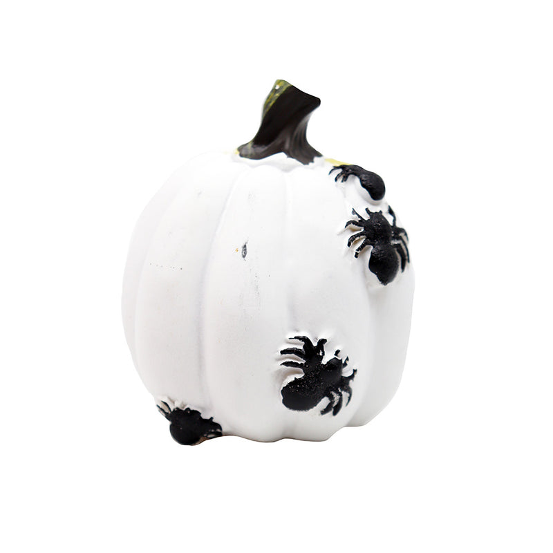 Halloween Spider and Bat Pumpkin Decoration