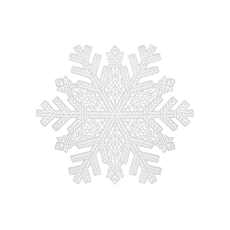 Harvey & Mason Silver Snowflake Placemats 2Pack