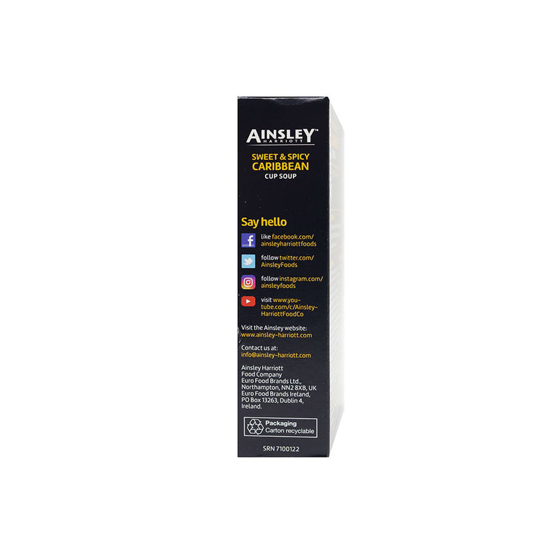 Ainsley Harriott Sweet & Spicy Caribbean Cup Soup 60g x 3PK