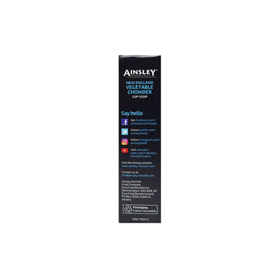 Ainsley Harriott New England Vegetable Chowder Cup 75g x 3PK