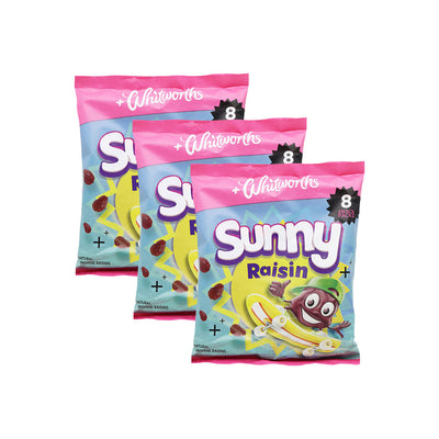 Whitworths Sunny Raisins Jumbo 8x14g x 3Pack
