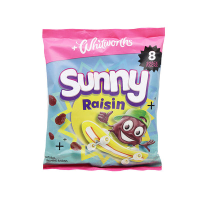 Whitworths Sunny Raisins Jumbo 8x14g x 4PK