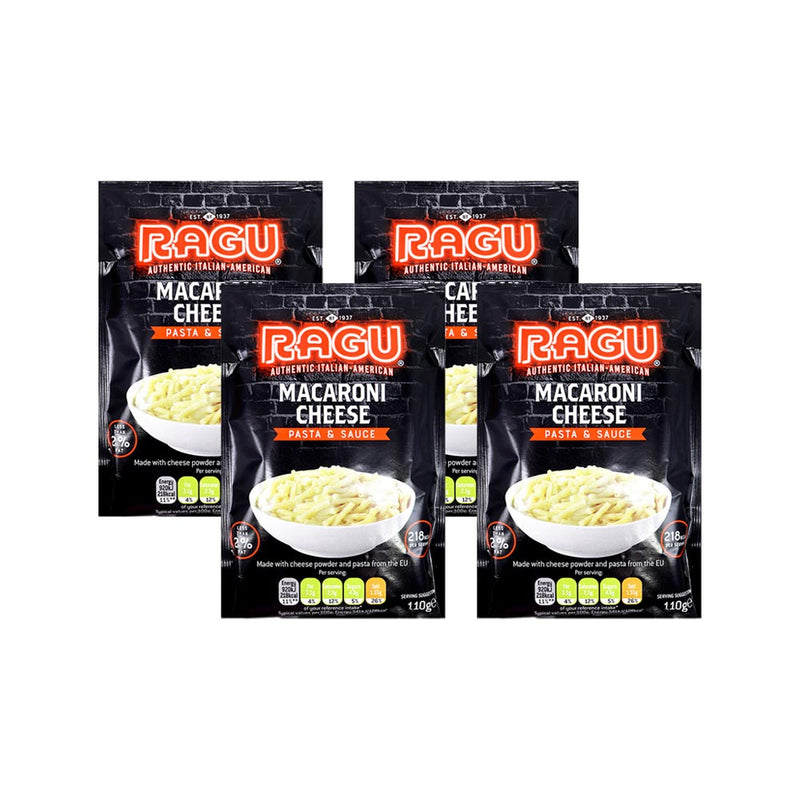 RAGU Macaroni Cheese Pasta & Sauce 110g x 4Pack