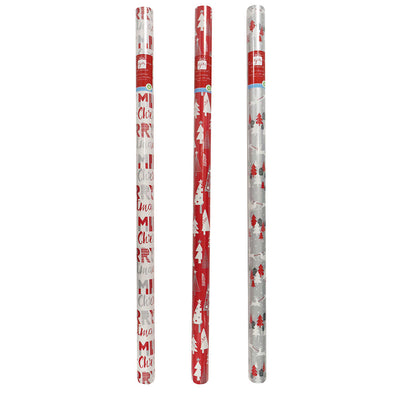 Christmas Red And White Gift Wrapping Paper 4M