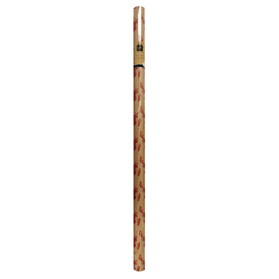 Kraft Stag Design Gift Wrapping Paper 2M