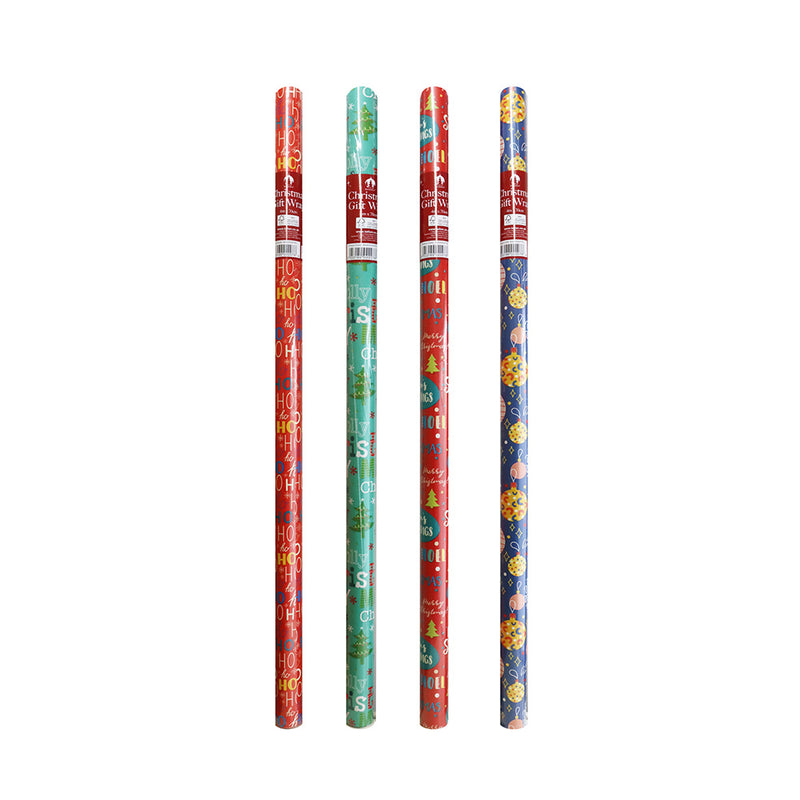 Christmas Contemporary Wrapping Paper 4M
